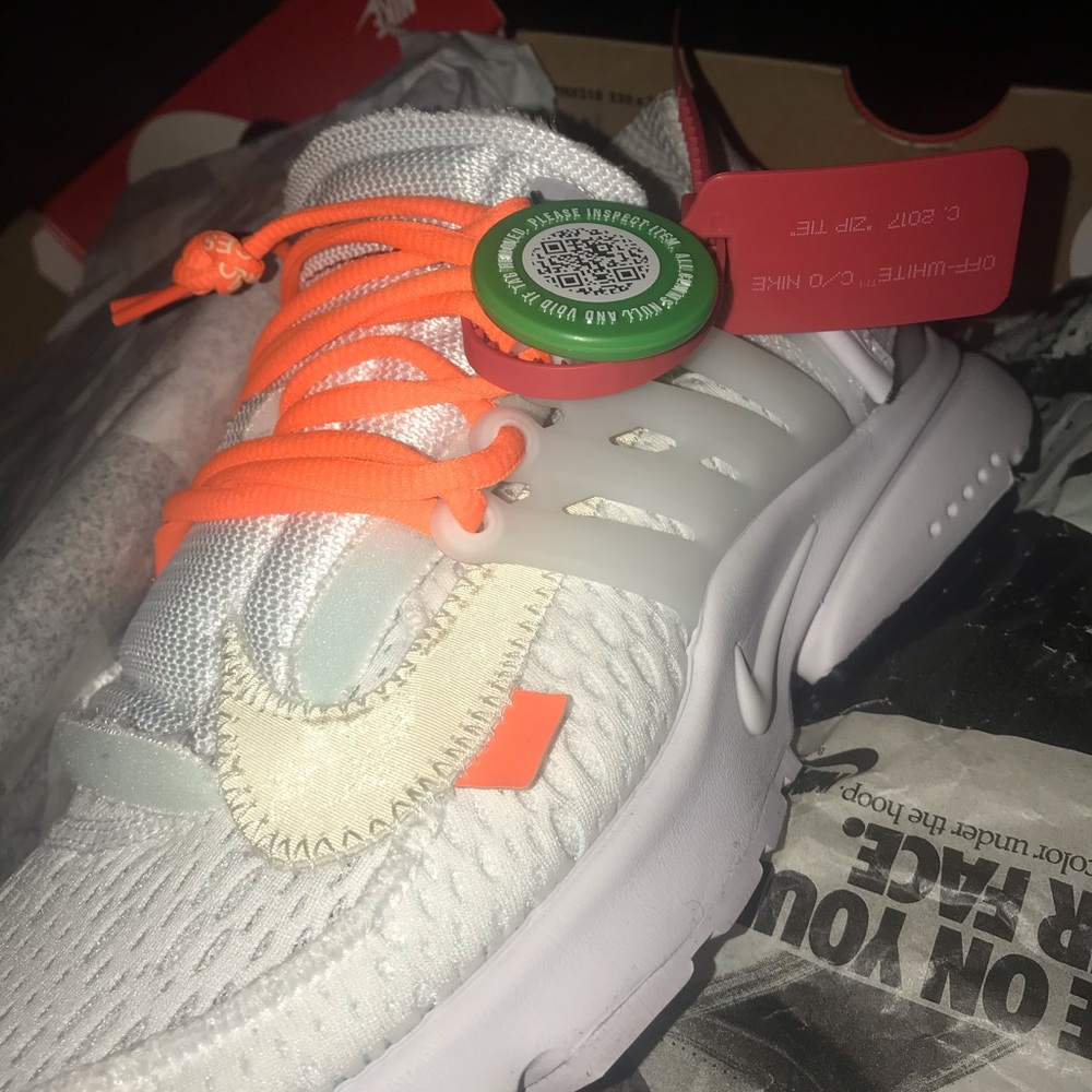 Brand new off white prestos